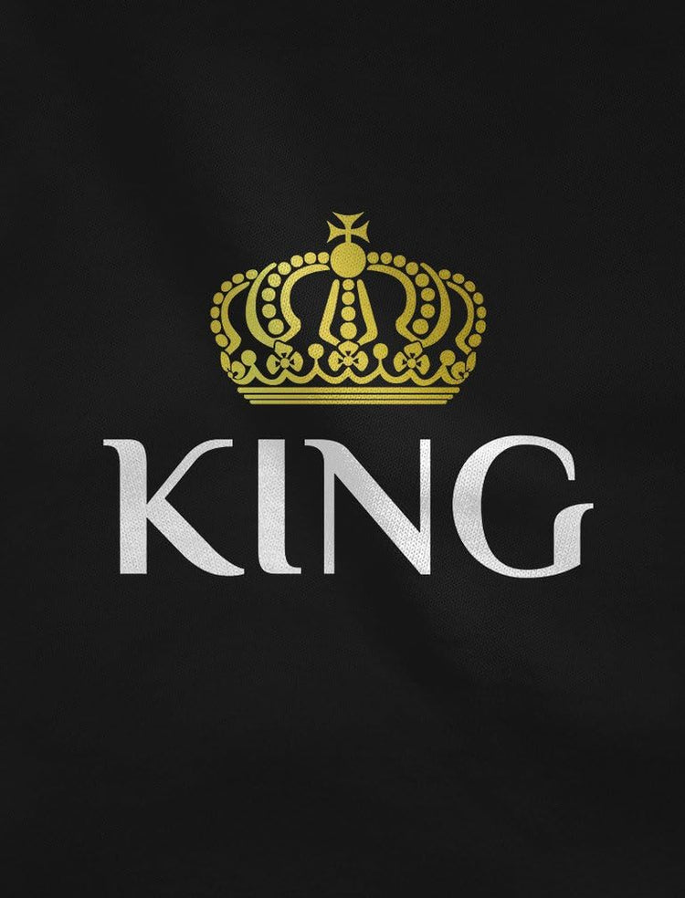 King & Queen Matching Couple Hoodie Set Valentine&