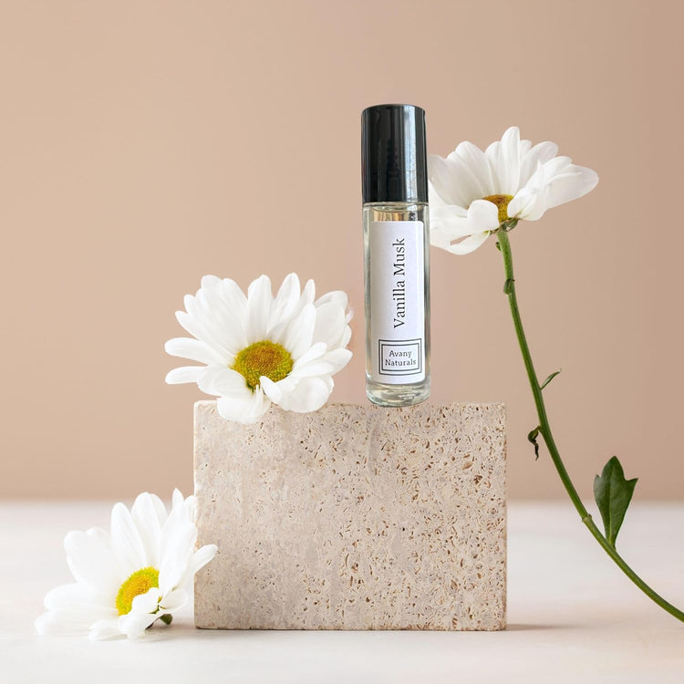 Scented Body Oil -3 Fragrance Oils for Skin - Egyptian Musk, African, and White Musky Scents 10Ml