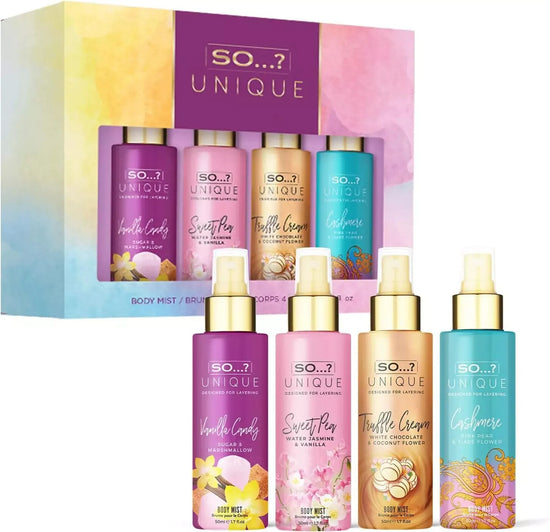 Unique Body Mist Set - Perfumes for Women - Gifts for Women - Body