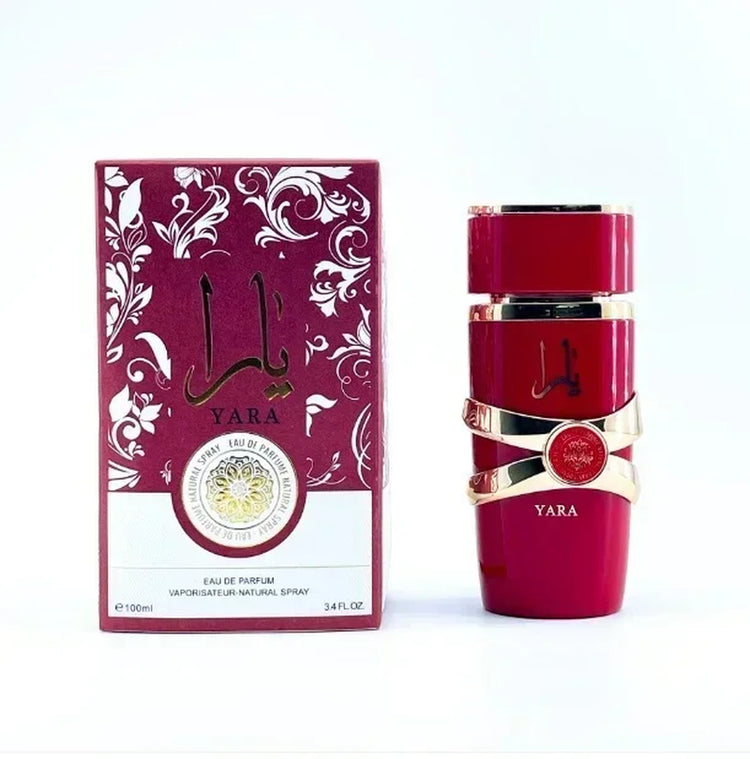 New 100ML Lattafa Yara Perfume Women Eau De Parfum Original Arab Perfumes Arabian Perfume Long-Lasting Fragrance Light Fragrance