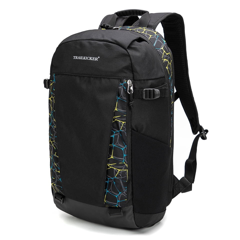 Multi-Purpose Sports, Laptop School Backpack, Black/Camo, 100% Polyester
