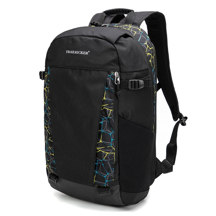 Multi-Purpose Sports, Laptop School Backpack, Black/Camo, 100% Polyester
