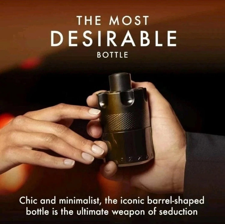 Azzaro the Most Wanted EDP Intense 3.3 Oz Perfume for Men Original Long Lasting