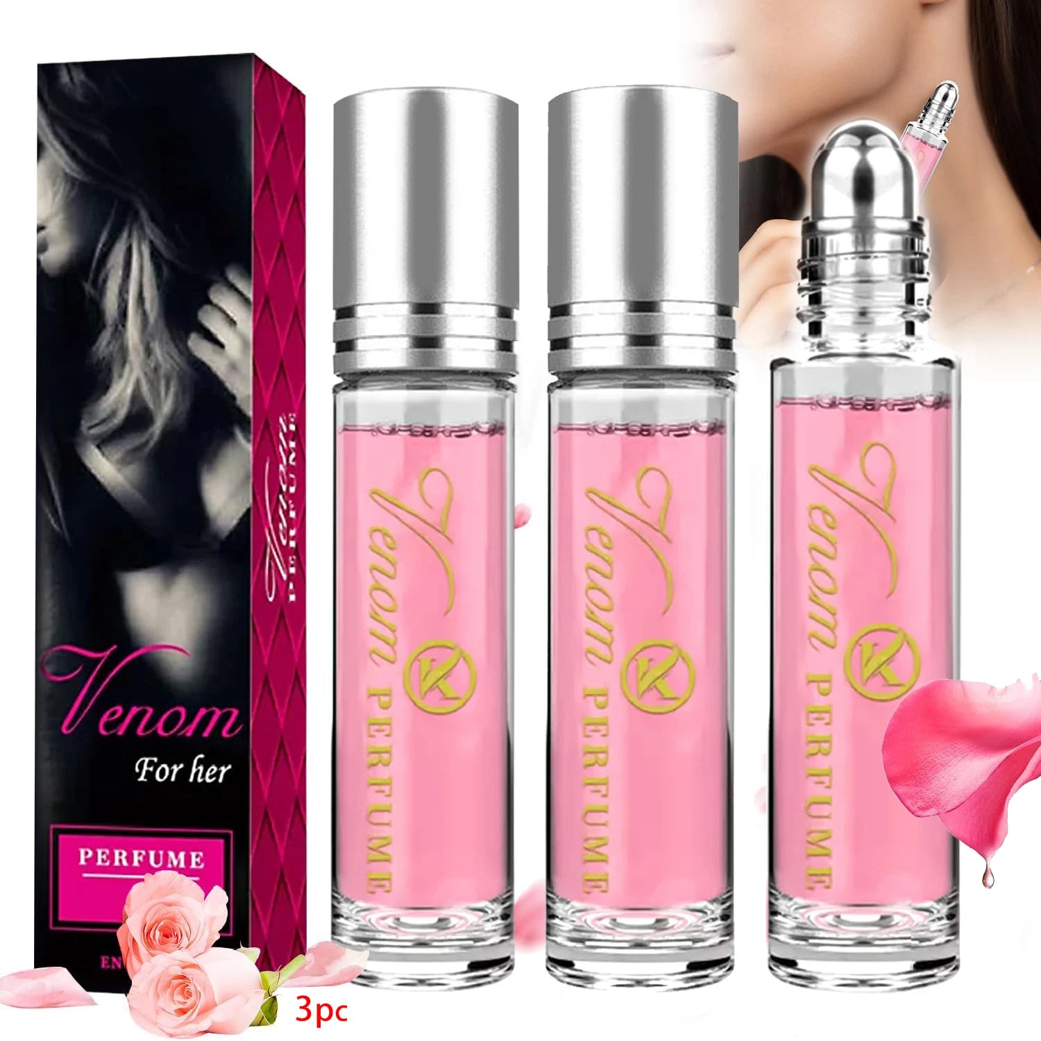Rollerball Perfume for Women, Women&