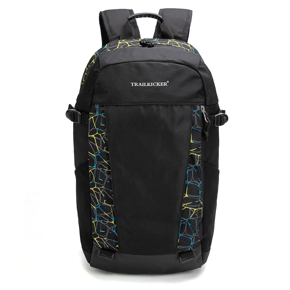 Multi-Purpose Sports, Laptop School Backpack, Black/Camo, 100% Polyester