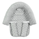 Baby Car Safety Soft Sleeping Head Support Pillow with Matching Seat Belt Strap Covers Baby Carseat Neck Protection Headrest