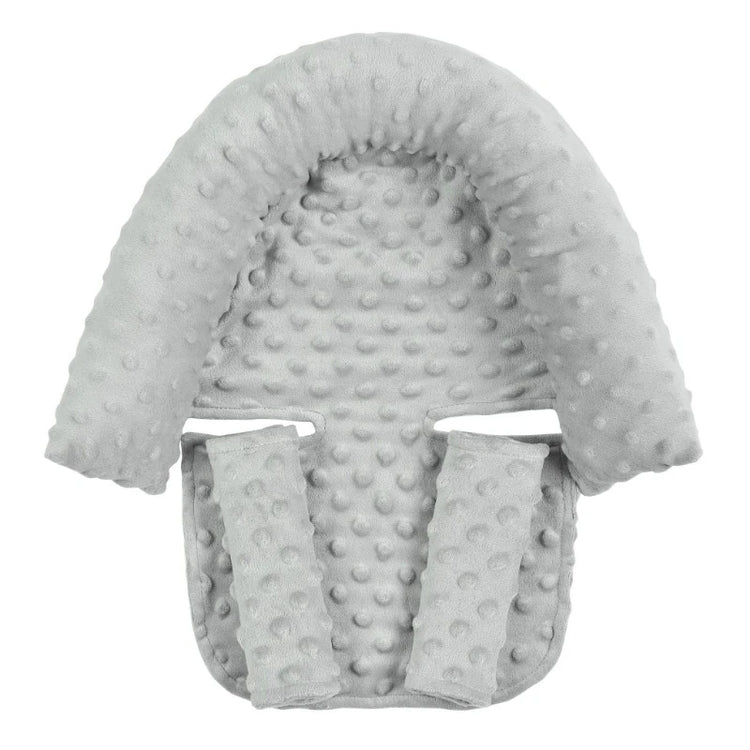 Baby Car Safety Soft Sleeping Head Support Pillow with Matching Seat Belt Strap Covers Baby Carseat Neck Protection Headrest