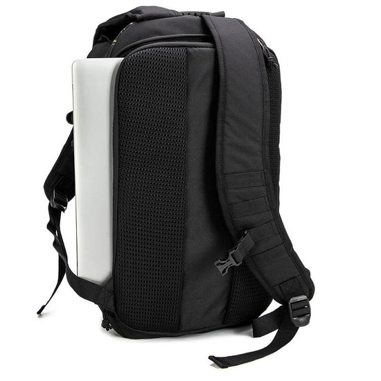 Multi-Purpose Sports, Laptop School Backpack, Black/Camo, 100% Polyester