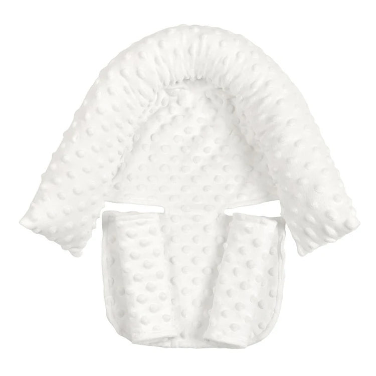 Baby Car Safety Soft Sleeping Head Support Pillow with Matching Seat Belt Strap Covers Baby Carseat Neck Protection Headrest