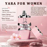 New 100ML Lattafa Yara Perfume Women Eau De Parfum Original Arab Perfumes Arabian Perfume Long-Lasting Fragrance Light Fragrance