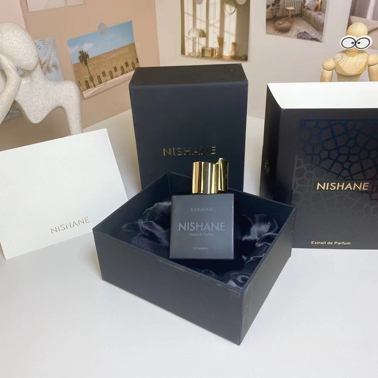Nishane Hacivat Shadow Play Karagoz Perfume for Women&Mens 100Ml High Quality Men Perfume Body Fragrance Spray Eau De Parfum