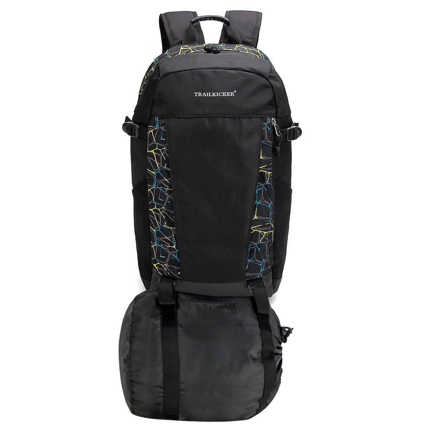 Multi-Purpose Sports, Laptop School Backpack, Black/Camo, 100% Polyester