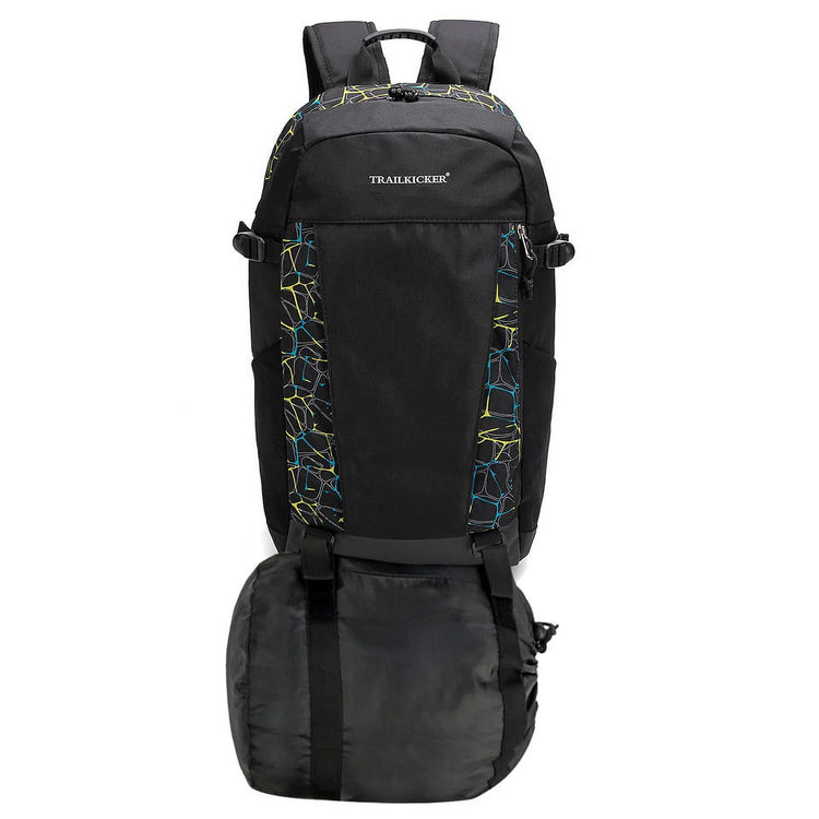 Multi-Purpose Sports, Laptop School Backpack, Black/Camo, 100% Polyester