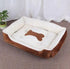 Warm Dog House Soft Nest Pet Large Dog Bed Baskets Fall Winter Kennel for Cat Washable House Puppy Supplies Cotton Kennel Mat