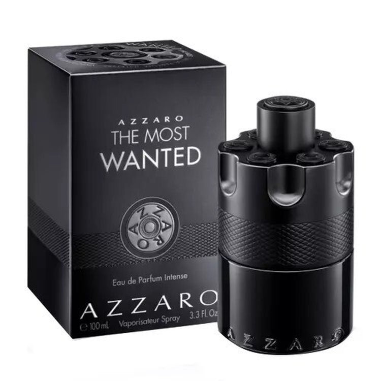 Azzaro the Most Wanted EDP Intense 3.3 Oz Perfume for Men Original Long Lasting