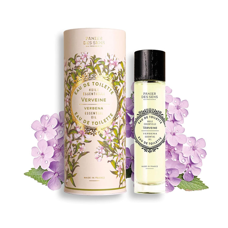 - Verbena Eau De Toilette 1.7 Floz – Fresh & Lemony Fragrance - Daily Light Perfume for Women - Parfum Crafted in Grasse, France - Gifts for Her - Elegant Packaging
