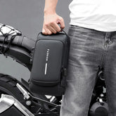 USB Charging Sport Sling Bag Male Anti-Theft Chest Bag with Password Lock