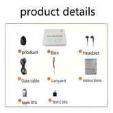 The Recorder Has a Built-In Speaker Magnet with a Small Size