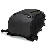 Multi-Purpose Sports, Laptop School Backpack, Black/Camo, 100% Polyester