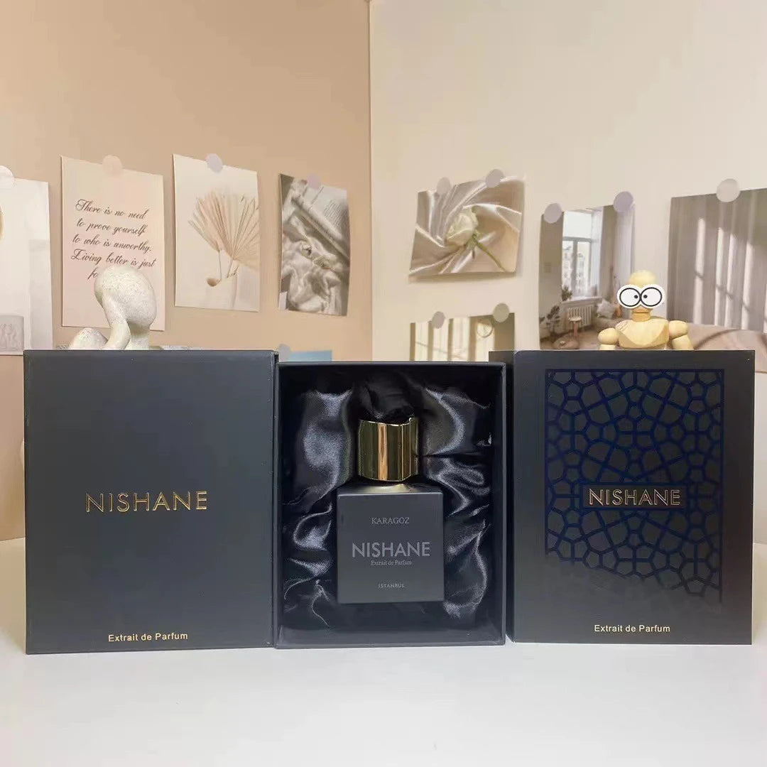 Nishane Hacivat Shadow Play Karagoz Perfume for Women&Mens 100Ml High Quality Men Perfume Body Fragrance Spray Eau De Parfum
