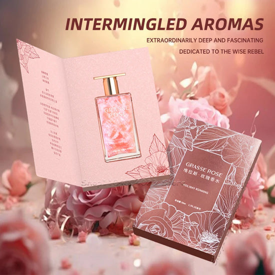 50ML GRASSE ROSE Eau De Parfum Spray Oriental Perfume for Women Long Lasting Fragrance Suitable for Daily Use Couple Gifts