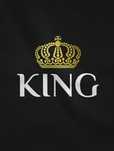 King & Queen Matching Couple Hoodie Set Valentine&