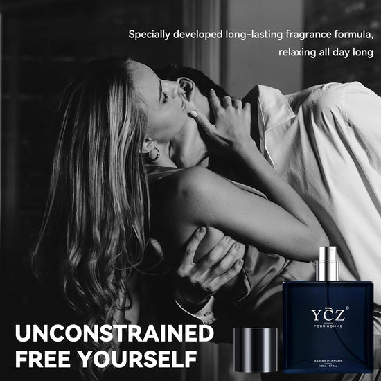Charm Unfolds Marine Perfume for Men, 1.7 Oz. Long Lasting Eau De Parfum Cologne for Men, Oriental Woody Fragrance - Ideal Special Occasions, Making It the Ideal Gentlemen’S Gift