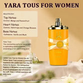 New 100ML Lattafa Yara Perfume Women Eau De Parfum Original Arab Perfumes Arabian Perfume Long-Lasting Fragrance Light Fragrance